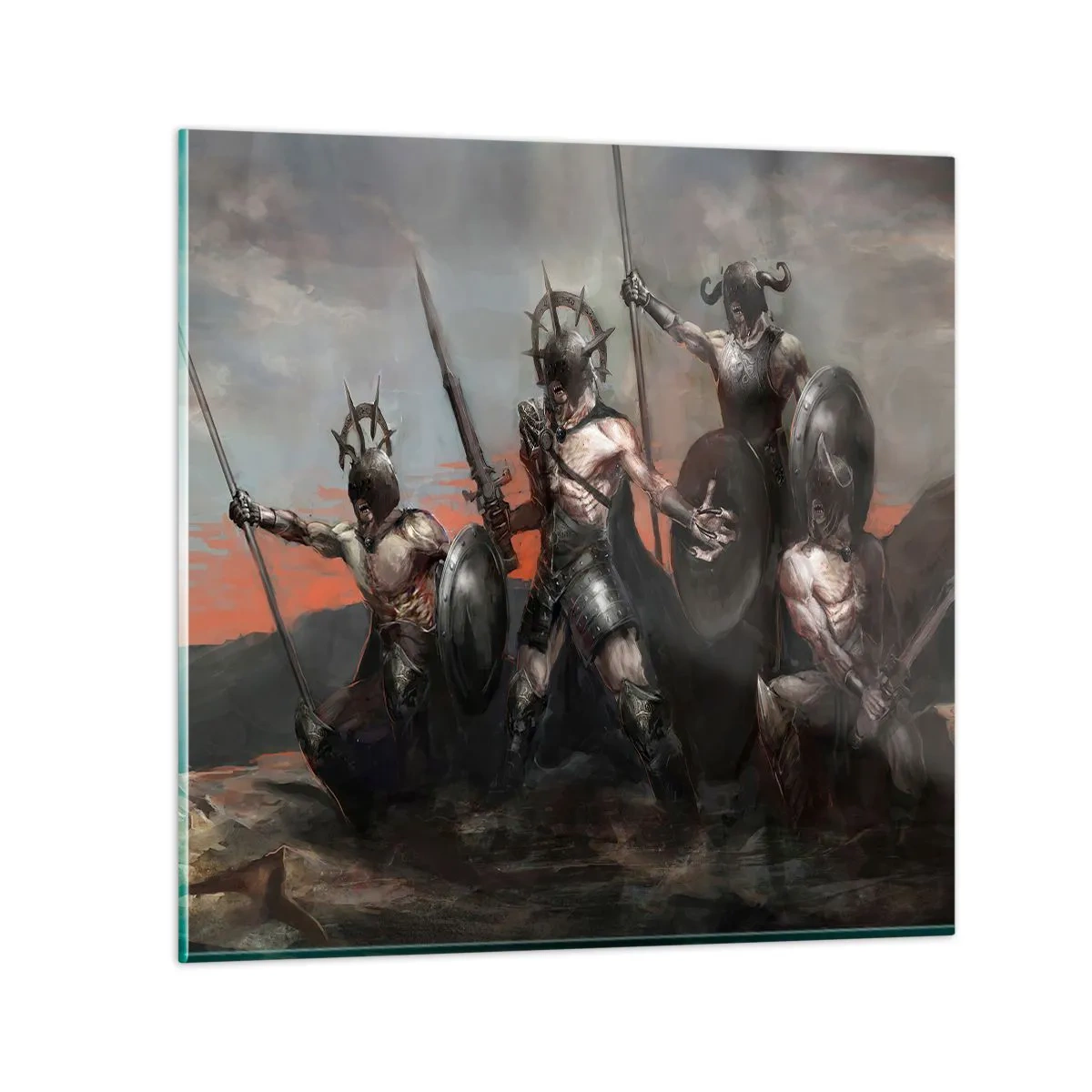 Impression sur verre - Image sur verre - Avec ou sur un bouclier - 70x70 cm