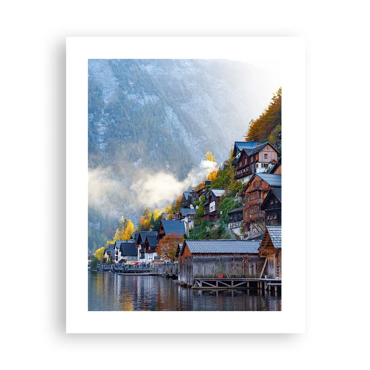 Affiche - Poster - Ambiance alpine - 40x50 cm