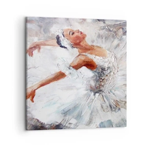 Impression sur toile - Image sur toile - Délicat et léger comme du tulle - 60x60 cm