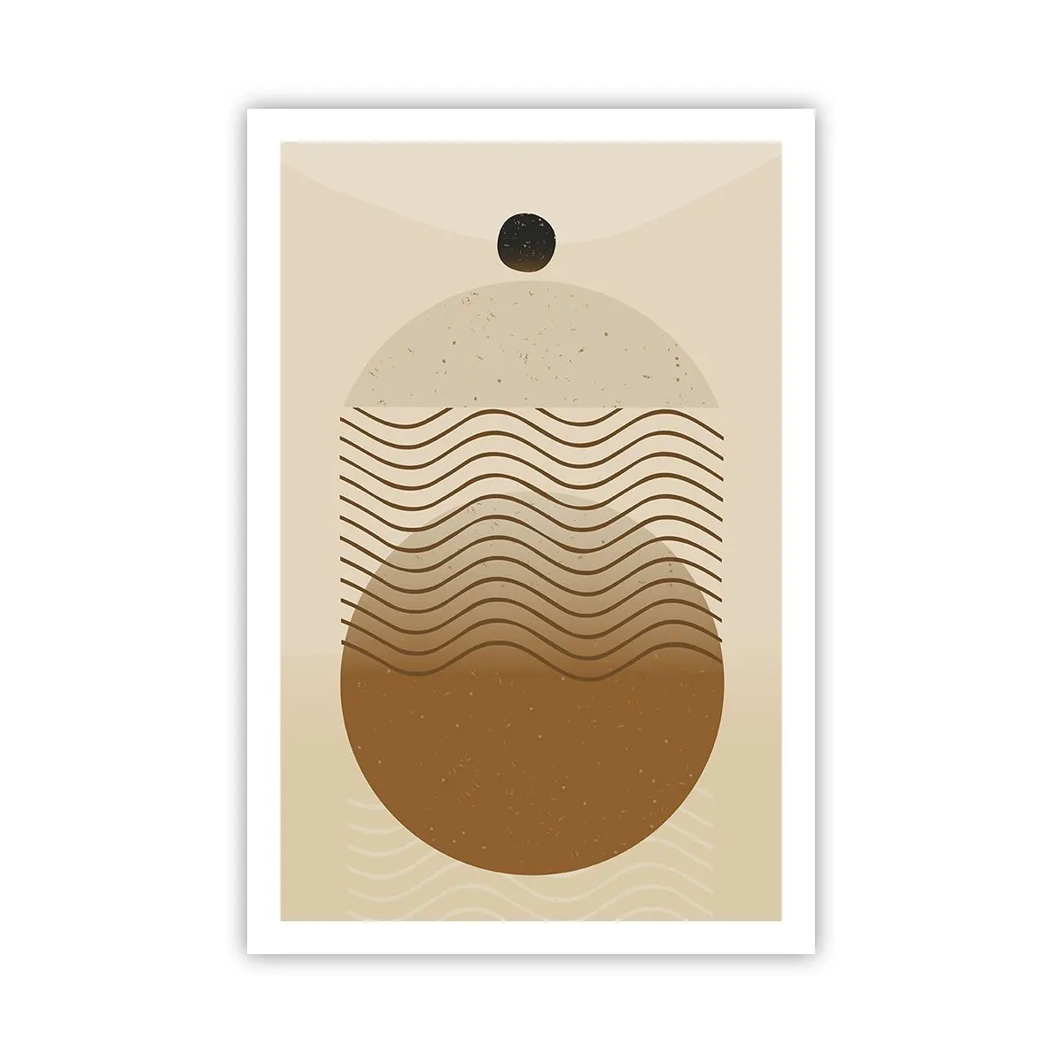 Affiche - Poster - Sur l'origine des figures géométriques - 61x91 cm