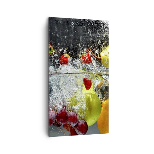 Impression sur toile - Image sur toile - Rafraîchissement fruité - 45x80 cm