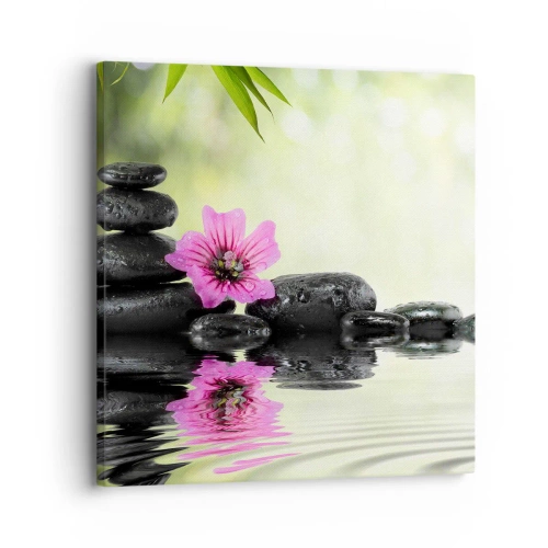 Impression sur toile - Image sur toile - Temps pour l'âme - 30x30 cm