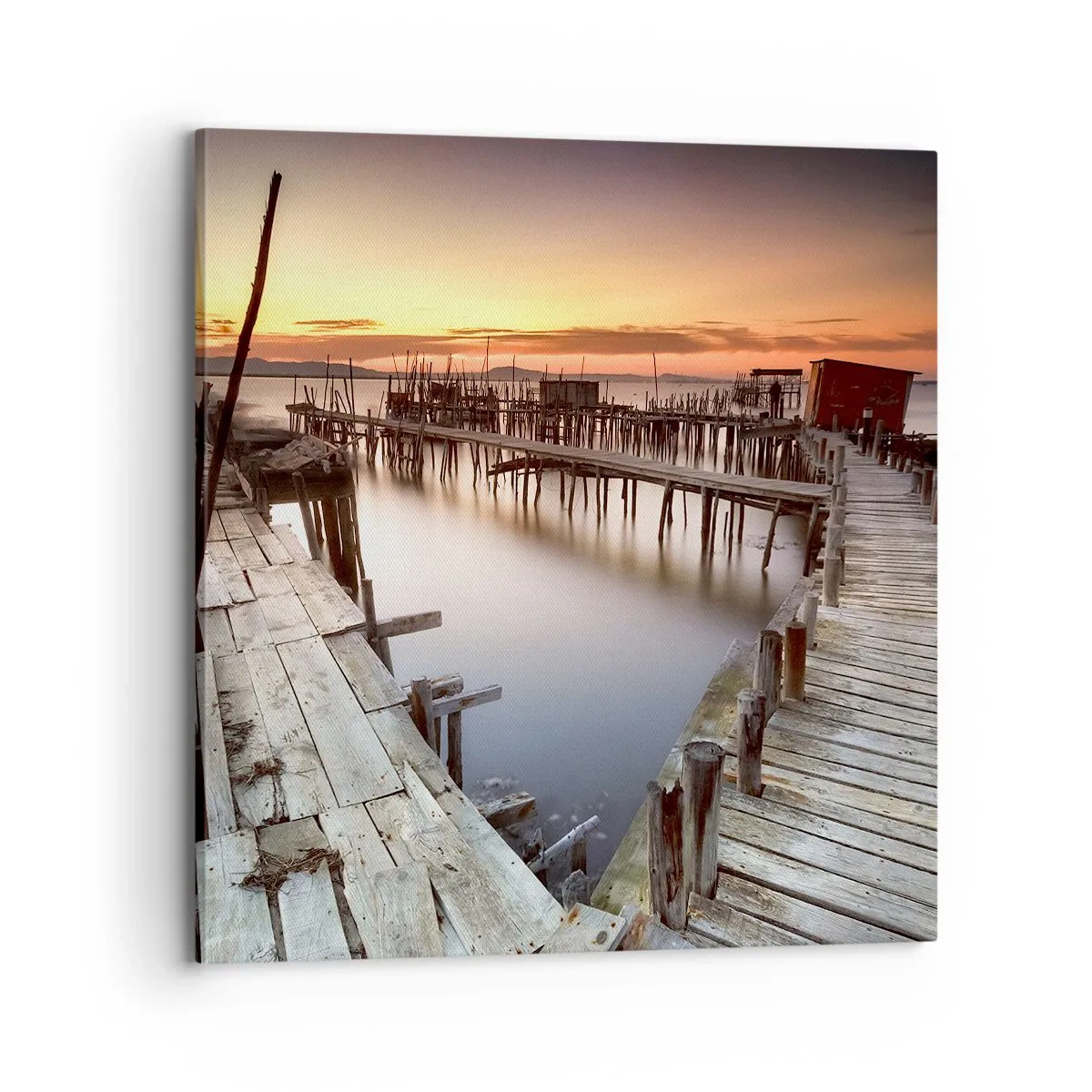 Impression sur toile - Image sur toile - Authentique, pas un attrape touristique - 70x70 cm