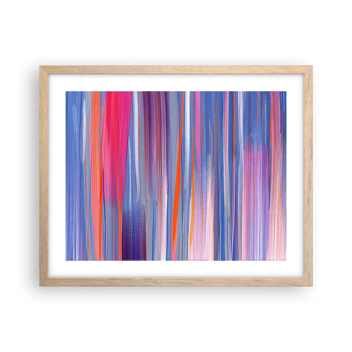 Affiche dans un chêne clair - Poster - Ascension - 50x40 cm