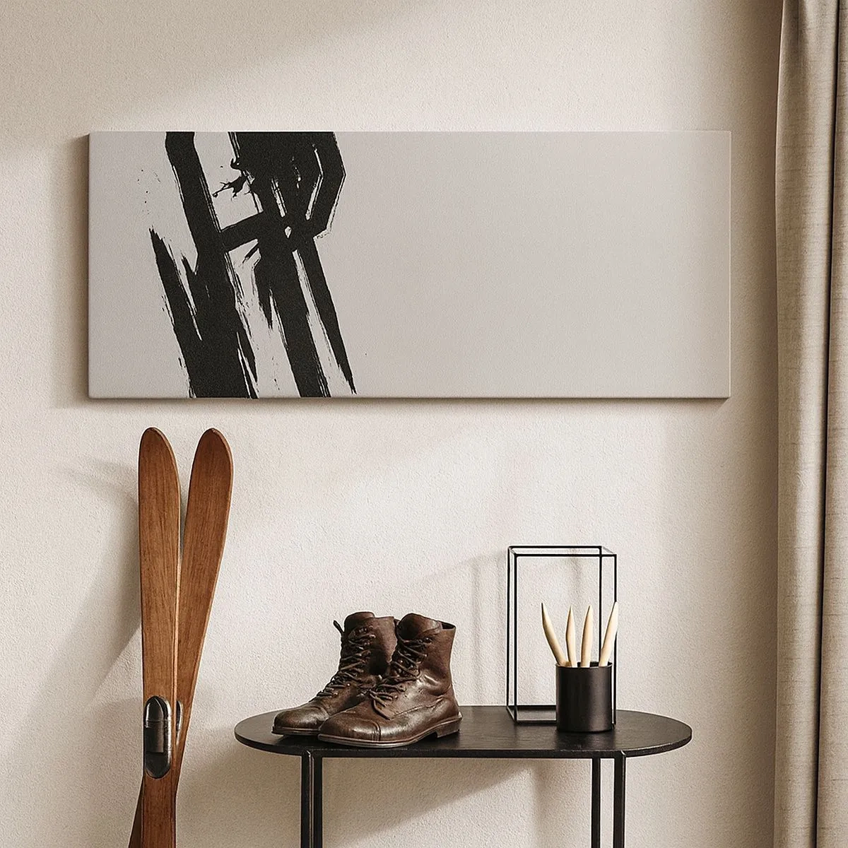 Impression sur toile - Image sur toile - Ruée imparable - 100x40 cm