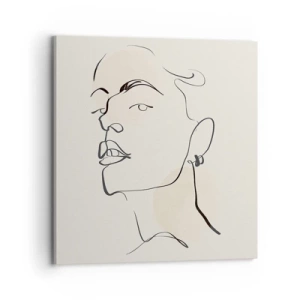 Impression sur toile - Image sur toile - Regard fier - 70x70 cm