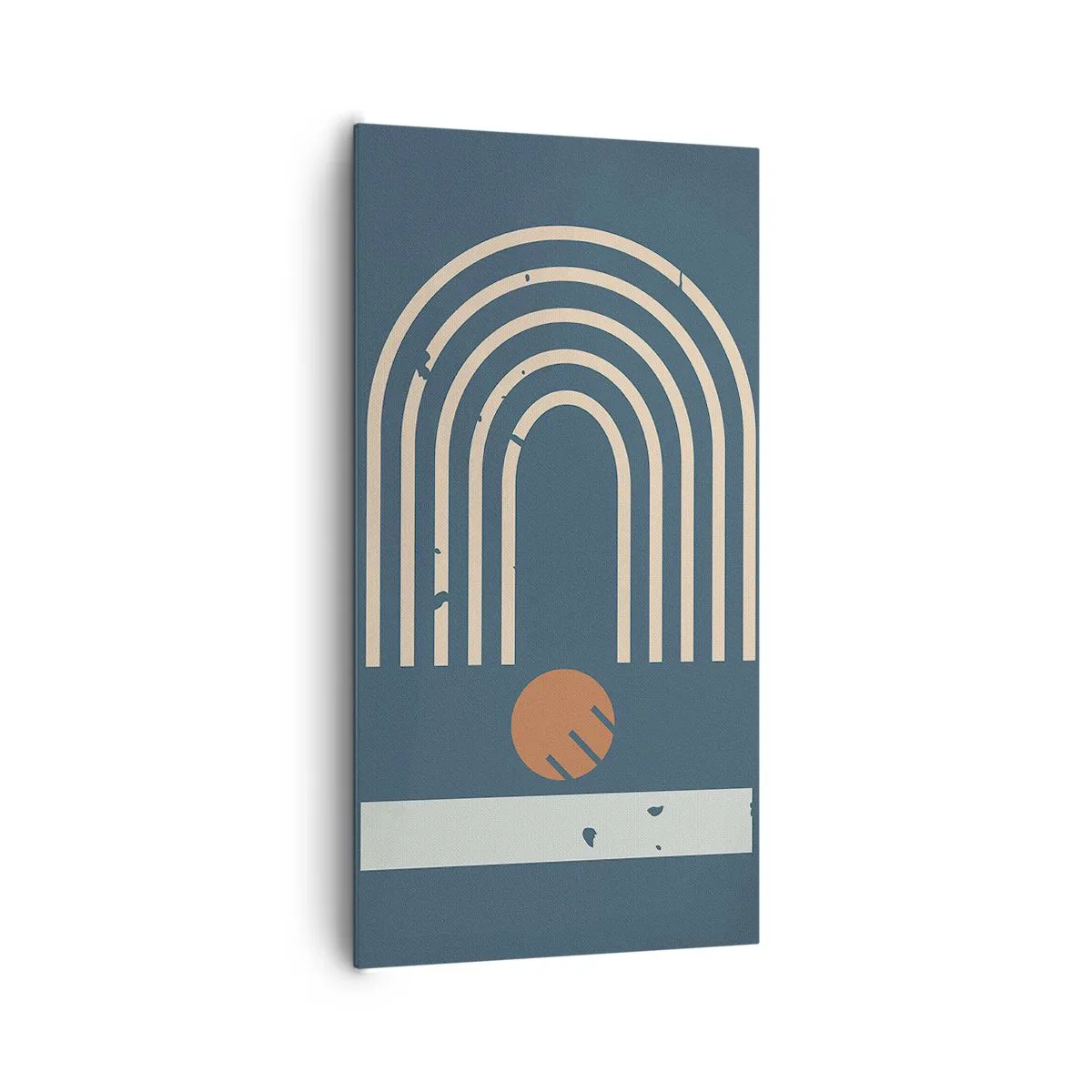 Impression sur toile - Image sur toile - Géométrie sur la grenade - 65x120 cm