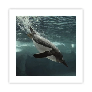 Affiche - Poster - Bienvenue dans mon monde - 40x40 cm
