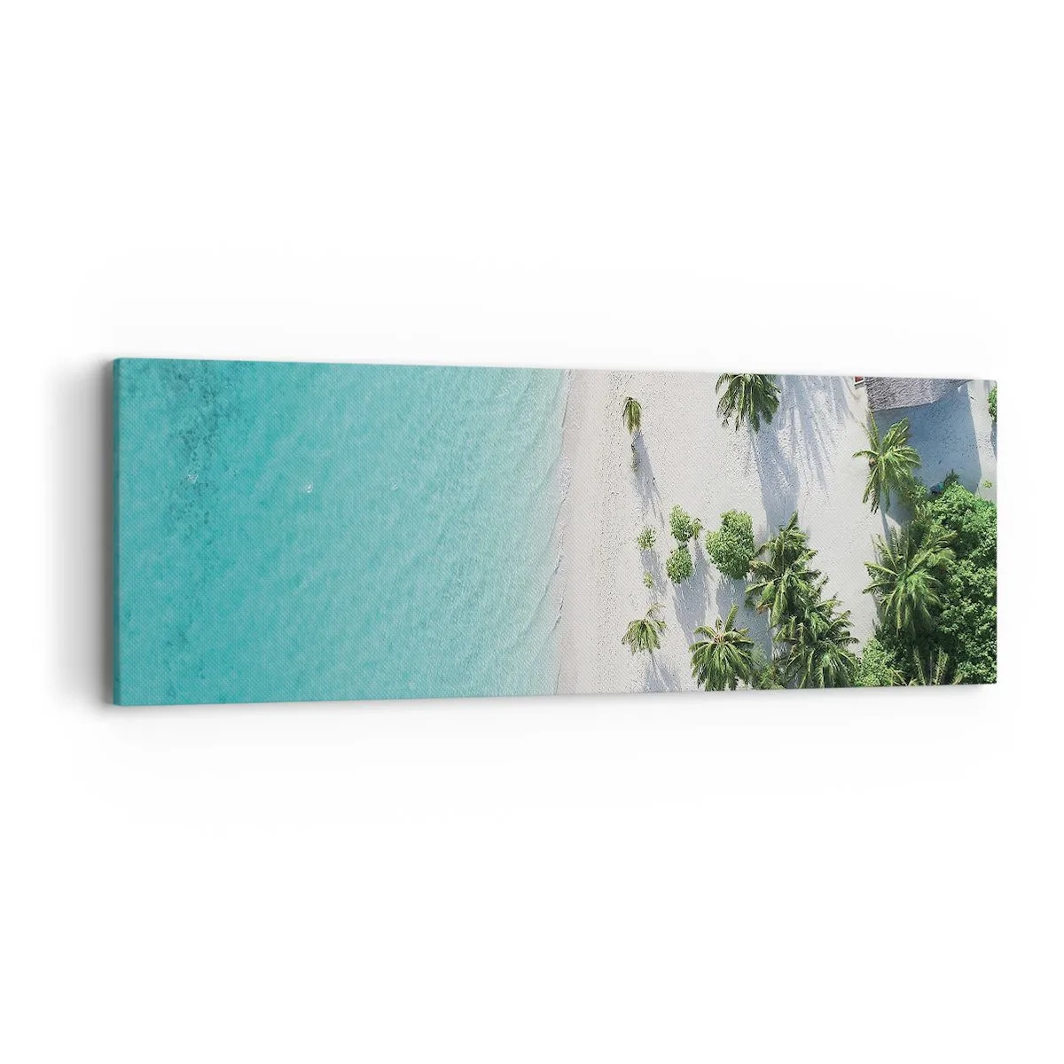 Impression sur toile - Image sur toile - Vacances au paradis - 90x30 cm