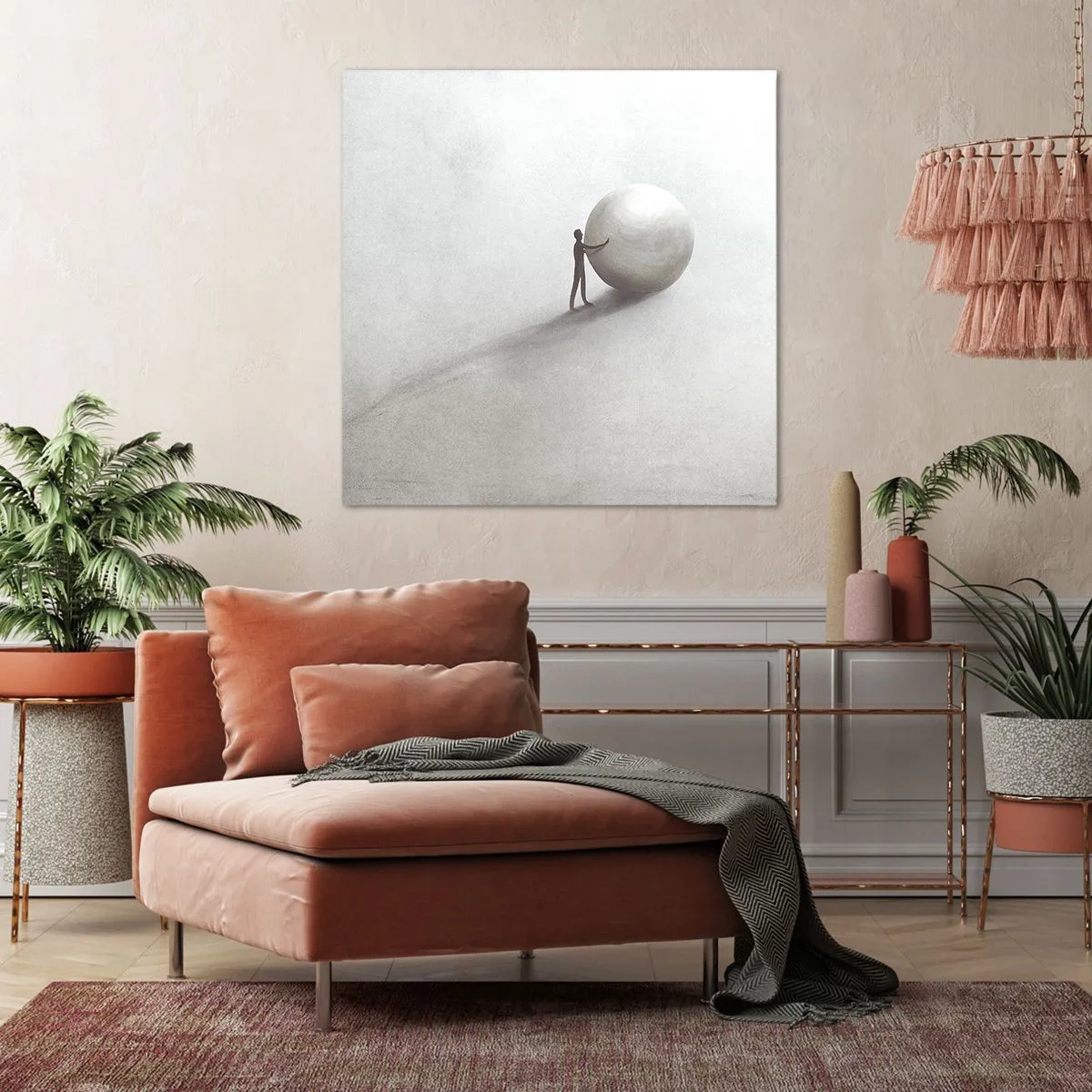 Impression sur toile - Image sur toile - Jeu de la vie - 50x50 cm