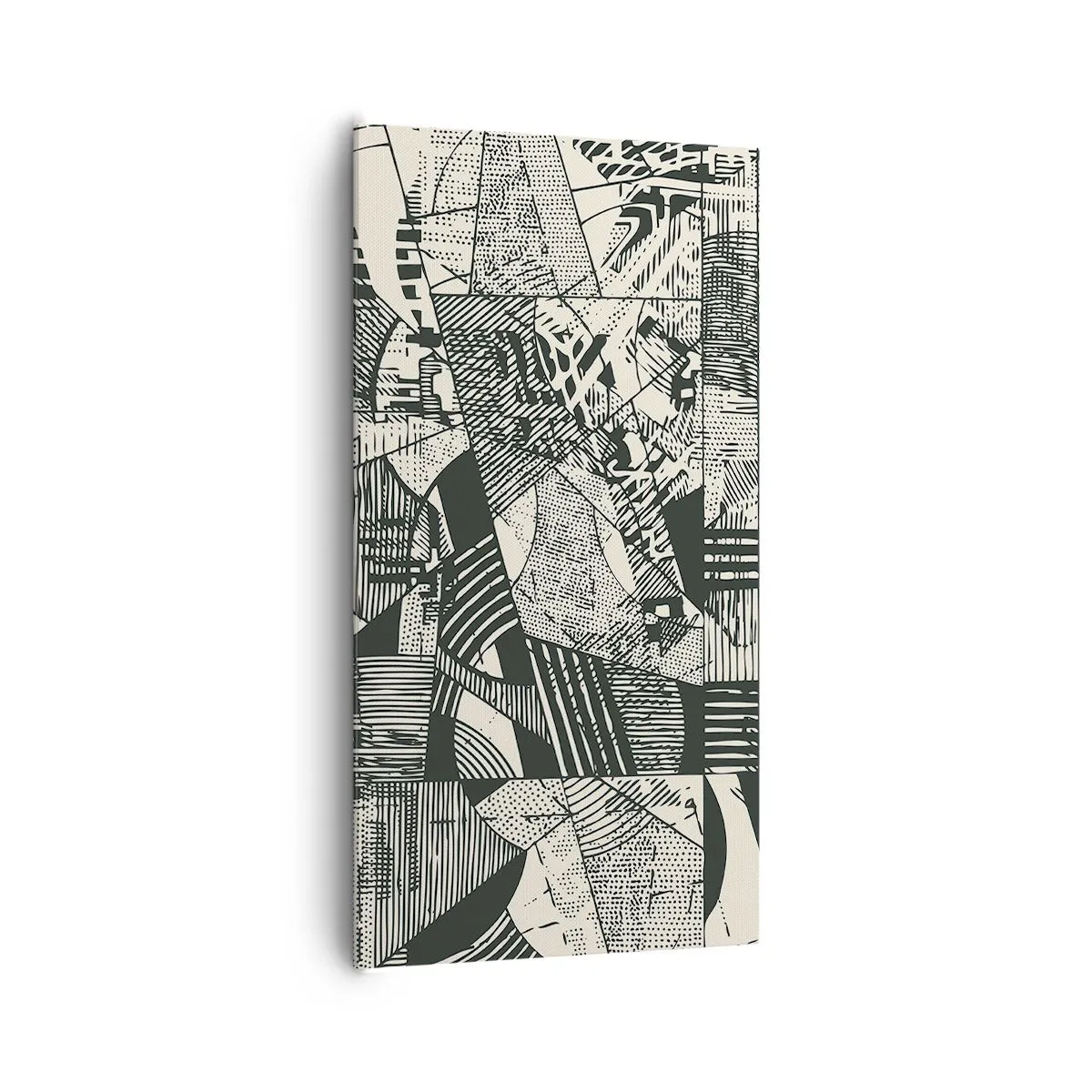 Impression sur toile - Image sur toile - Dynamique du modernisme - 65x120 cm