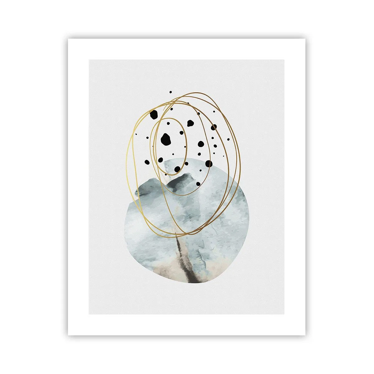 Affiche - Poster - Emmêlement de l'espace - 40x50 cm