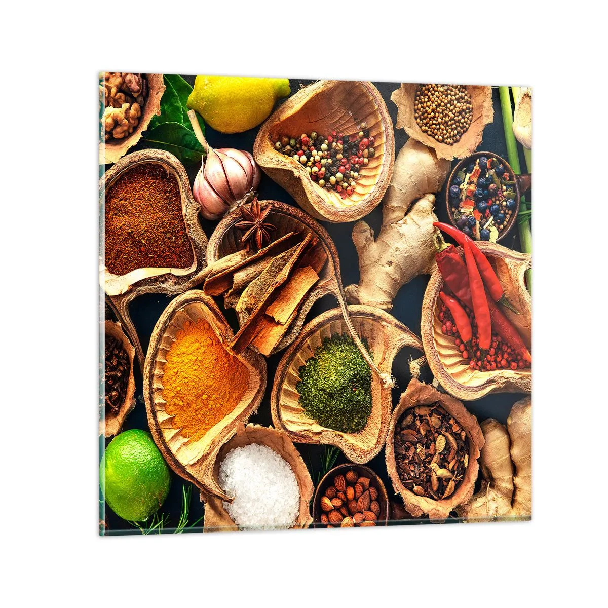 Impression sur verre - Image sur verre - Prends ce que tu veux - 40x40 cm