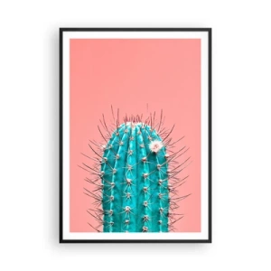 Affiche dans un cadre noir - Poster - Juste regarde - 70x100 cm