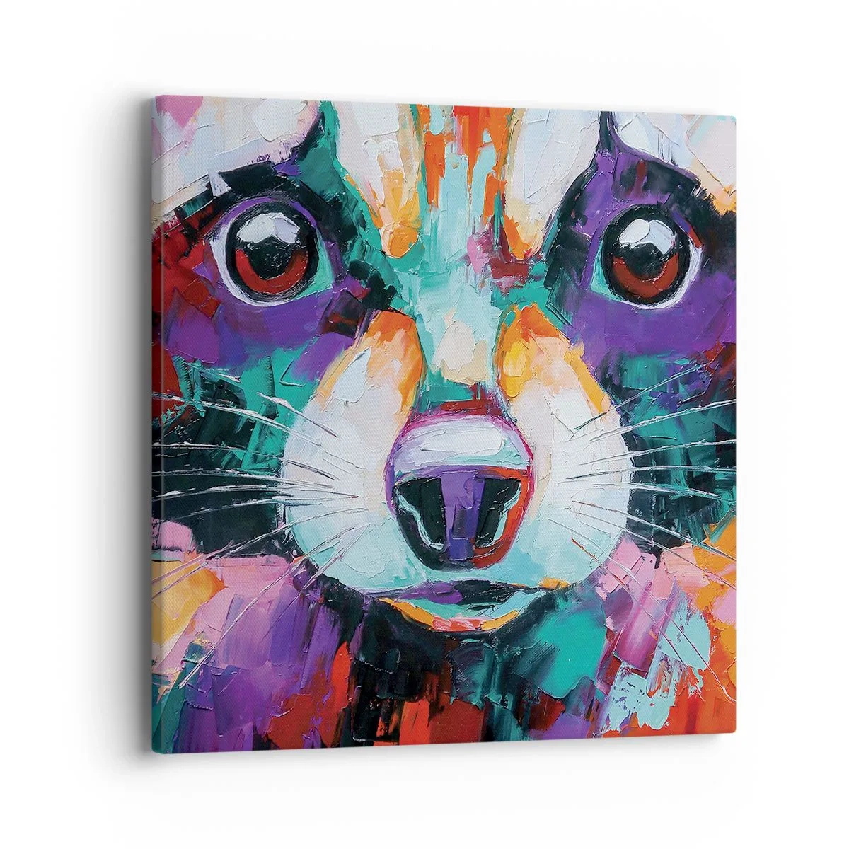 Impression sur toile - Image sur toile - Uniquement de belles émotions - 40x40 cm