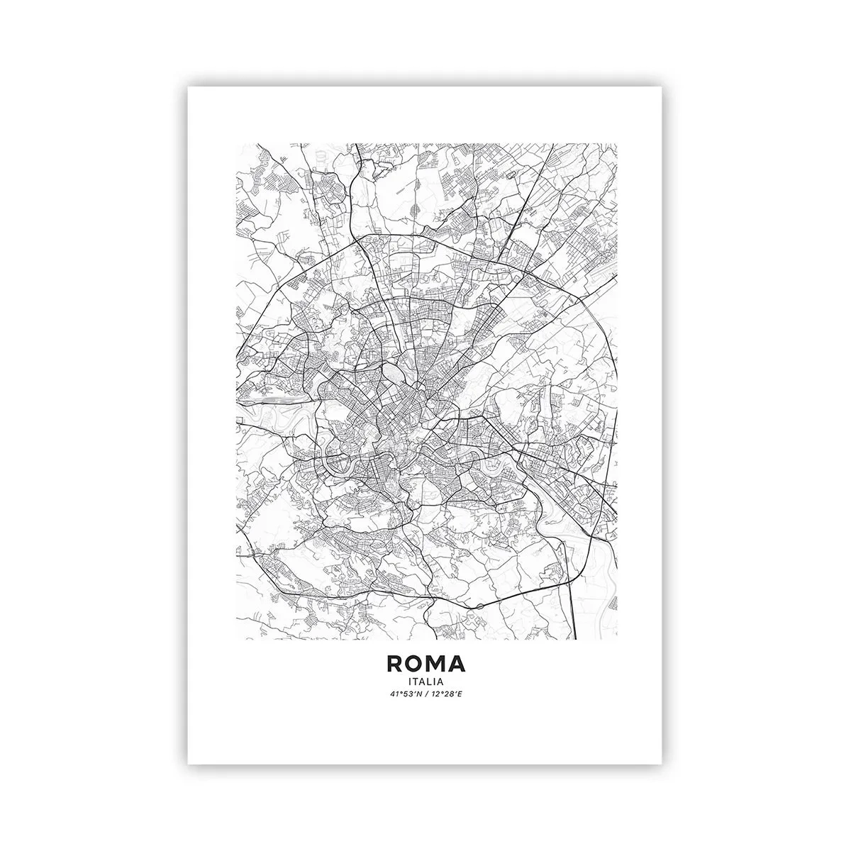 Affiche - Poster - Cercle romain - 70x100 cm