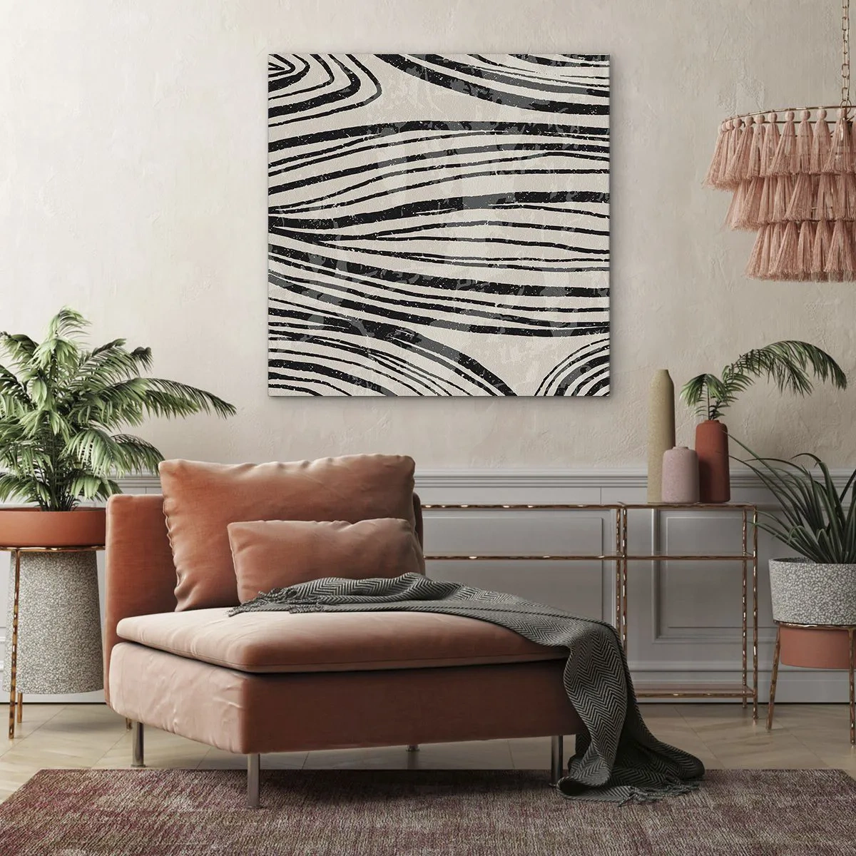 Impression sur toile - Image sur toile - Ligne de marécage - 50x50 cm