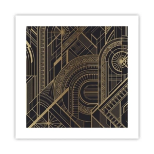 Affiche - Poster - Concept, idée, plan - 40x40 cm