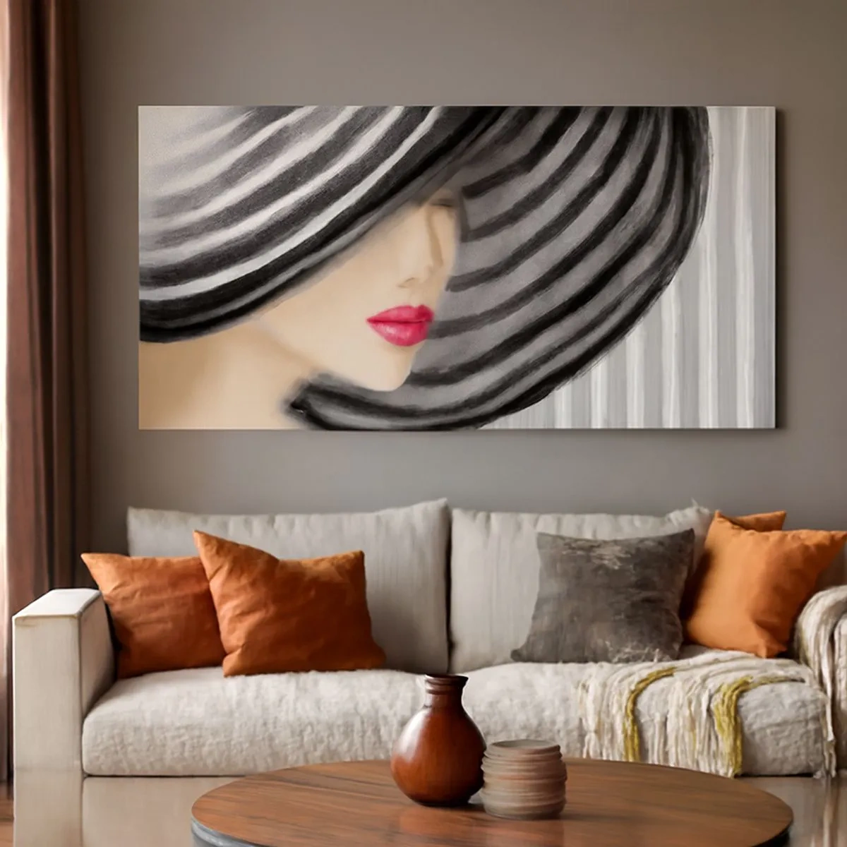 Impression sur toile - Image sur toile - Où te chercher ? - 100x40 cm