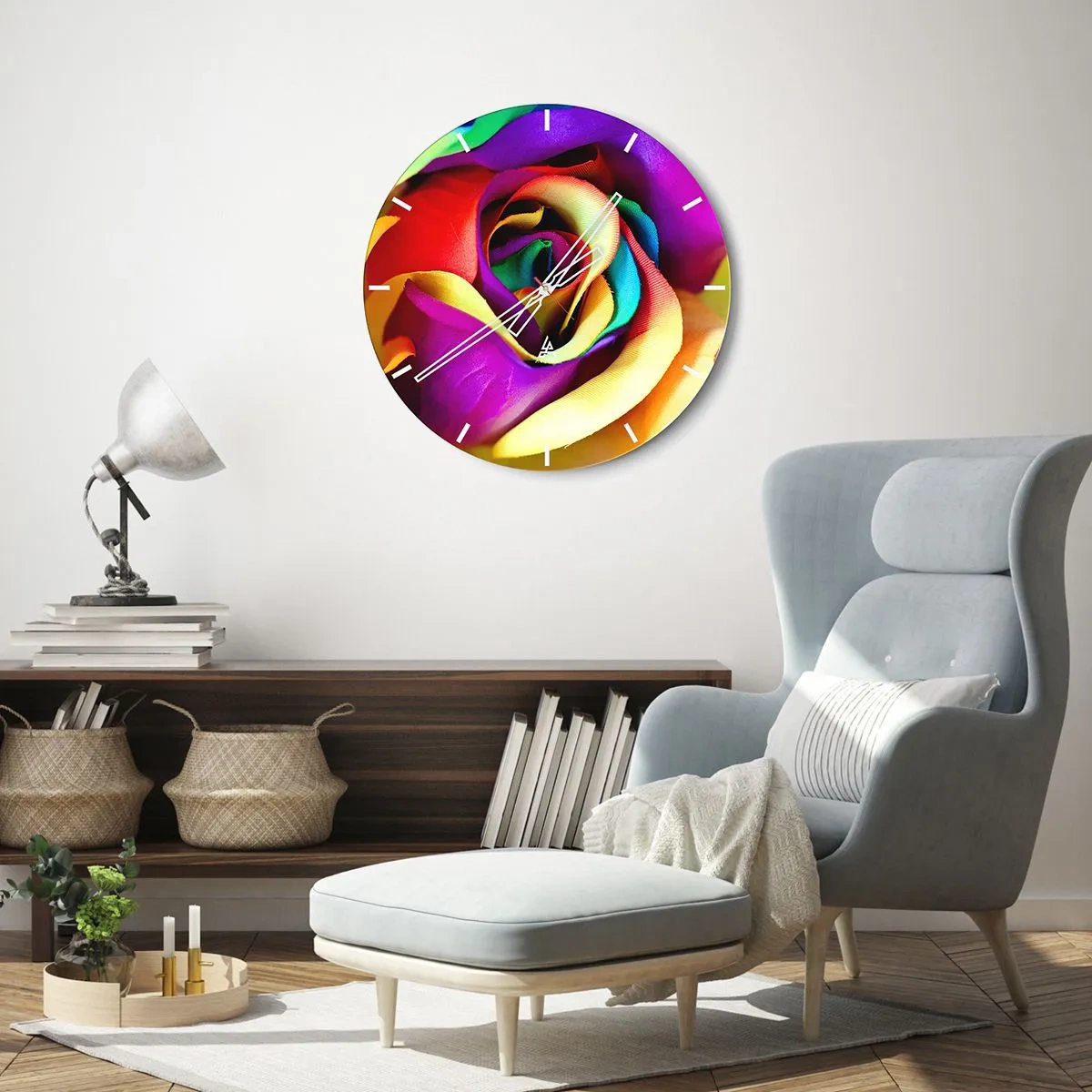 Horloge murale - Pendule murale - Ce n'est pas possible - 40x40 cm