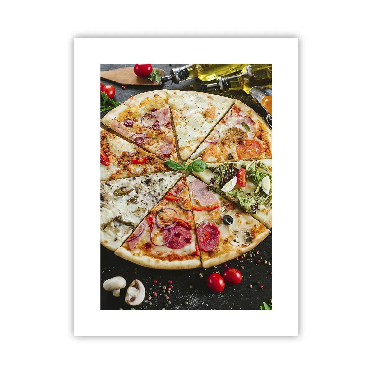Affiche - Poster - Une gamme de saveurs - 30x40 cm