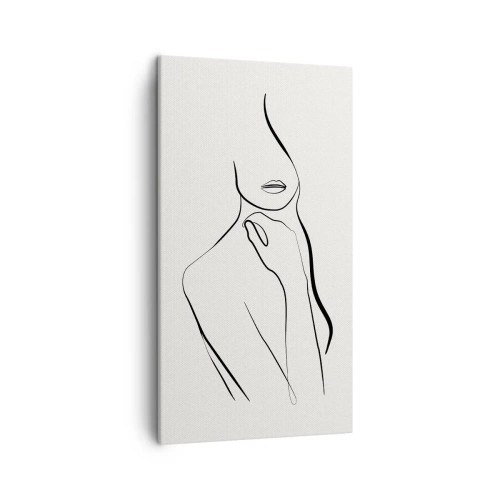 Impression sur toile - Image sur toile - Vague de mélancolie - 45x80 cm