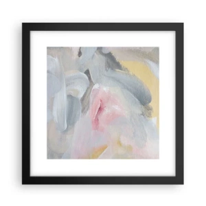 Affiche dans un cadre noir - Poster - Dans un monde pastel - 30x30 cm