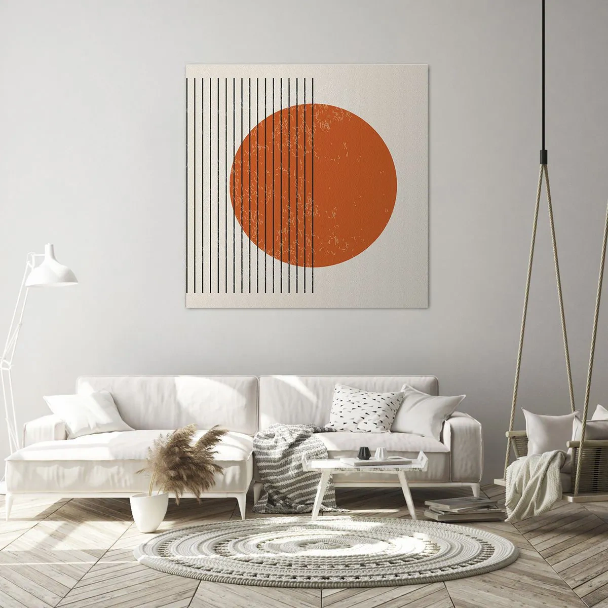 Impression sur toile - Image sur toile - Toujours le soleil - 40x40 cm