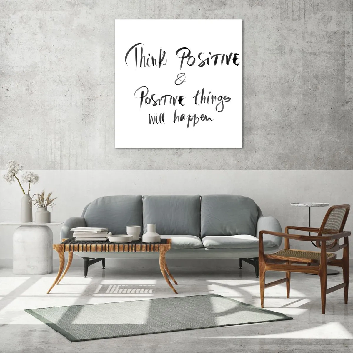 Impression sur verre - Image sur verre - Comment vivre? - 70x70 cm