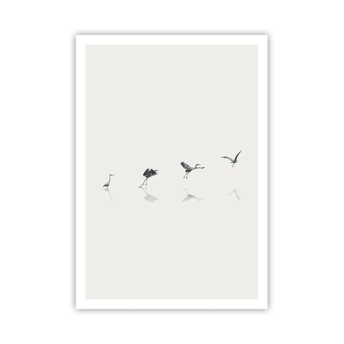 Affiche - Poster - Quatre étapes simples - 70x100 cm