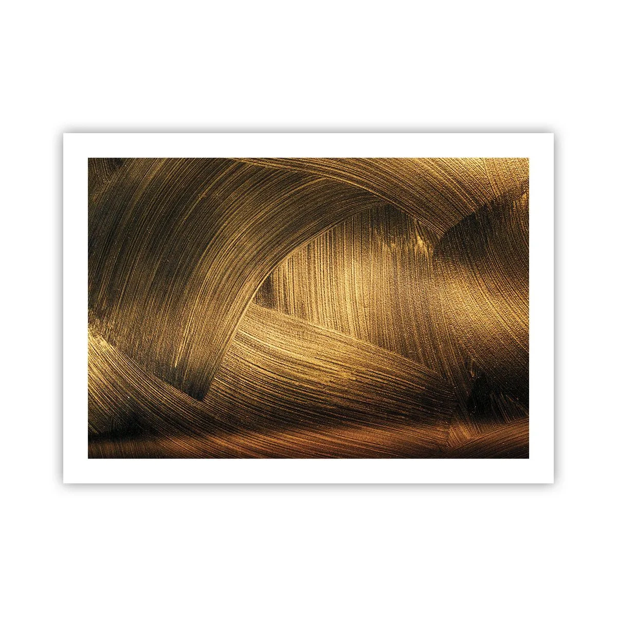 Affiche - Poster - Dans un labyrinthe en or - 70x50 cm