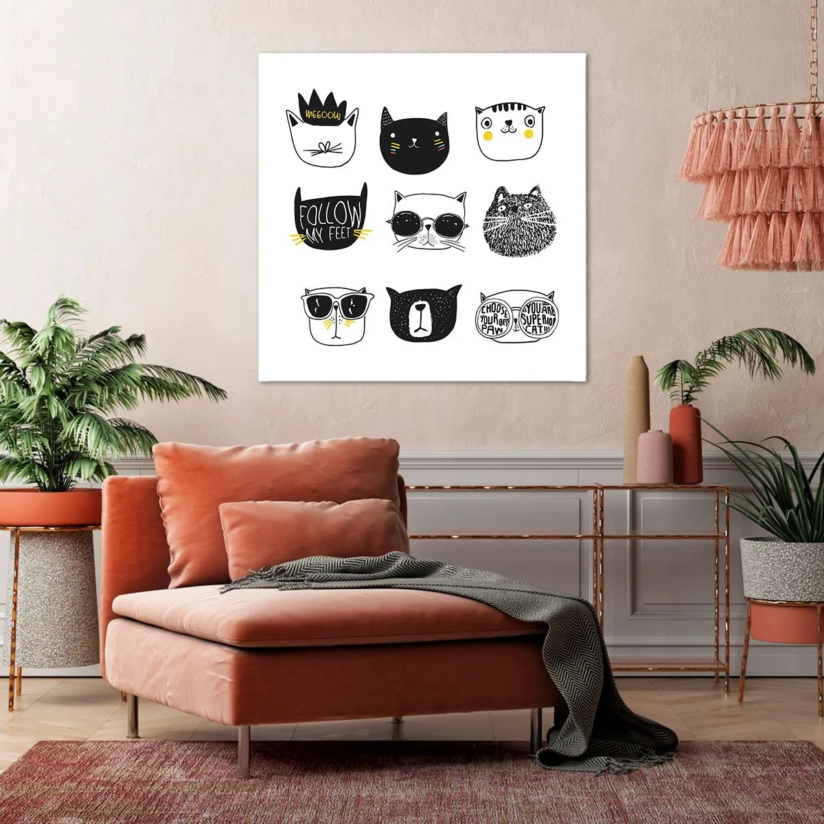 Impression sur toile - Image sur toile - Tous les autres - 70x70 cm