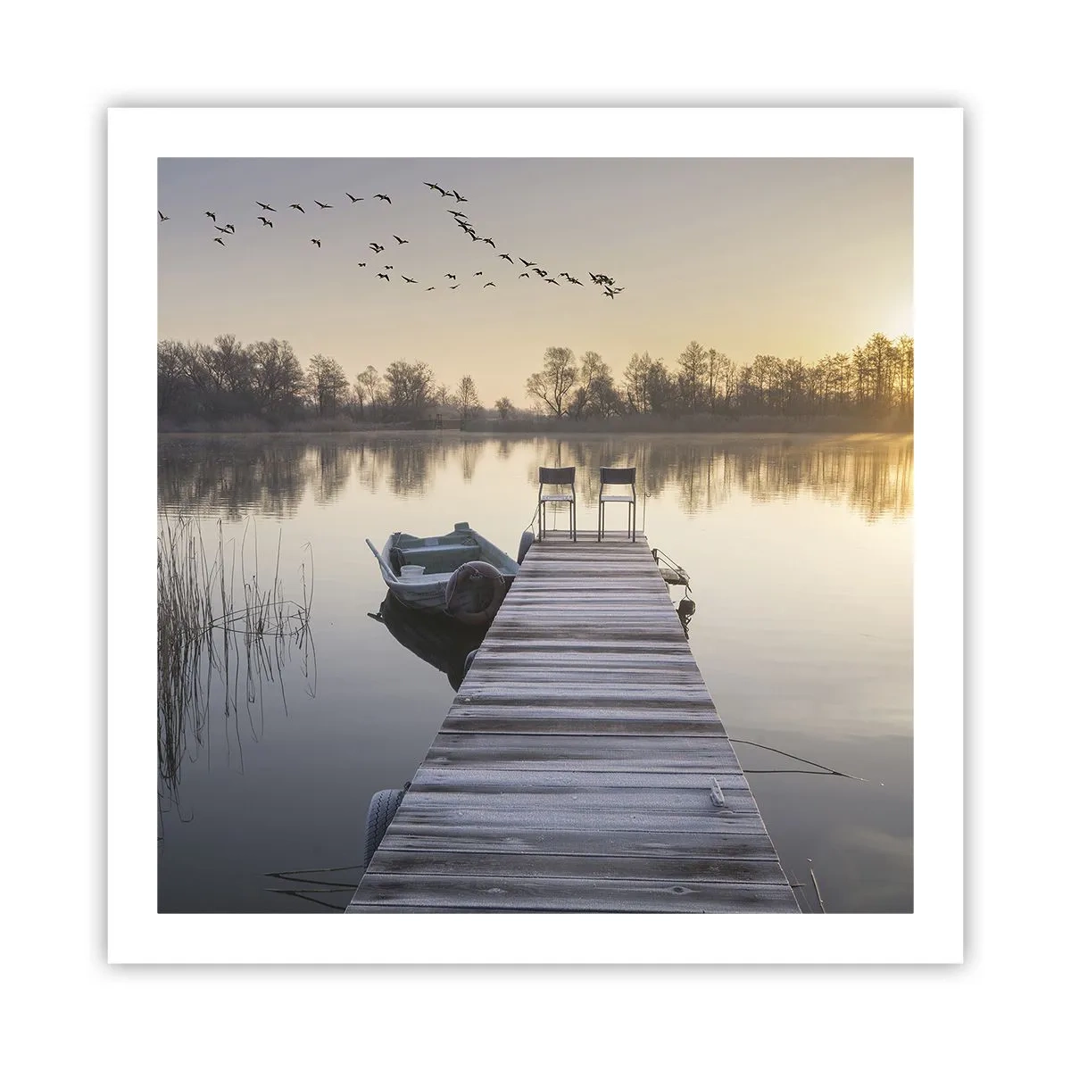 Affiche - Poster - Je reviendrai - 60x60 cm