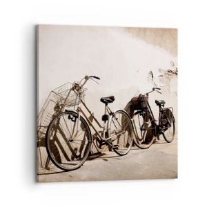 Impression sur toile - Image sur toile - Le charme inoubliable du passé - 70x70 cm