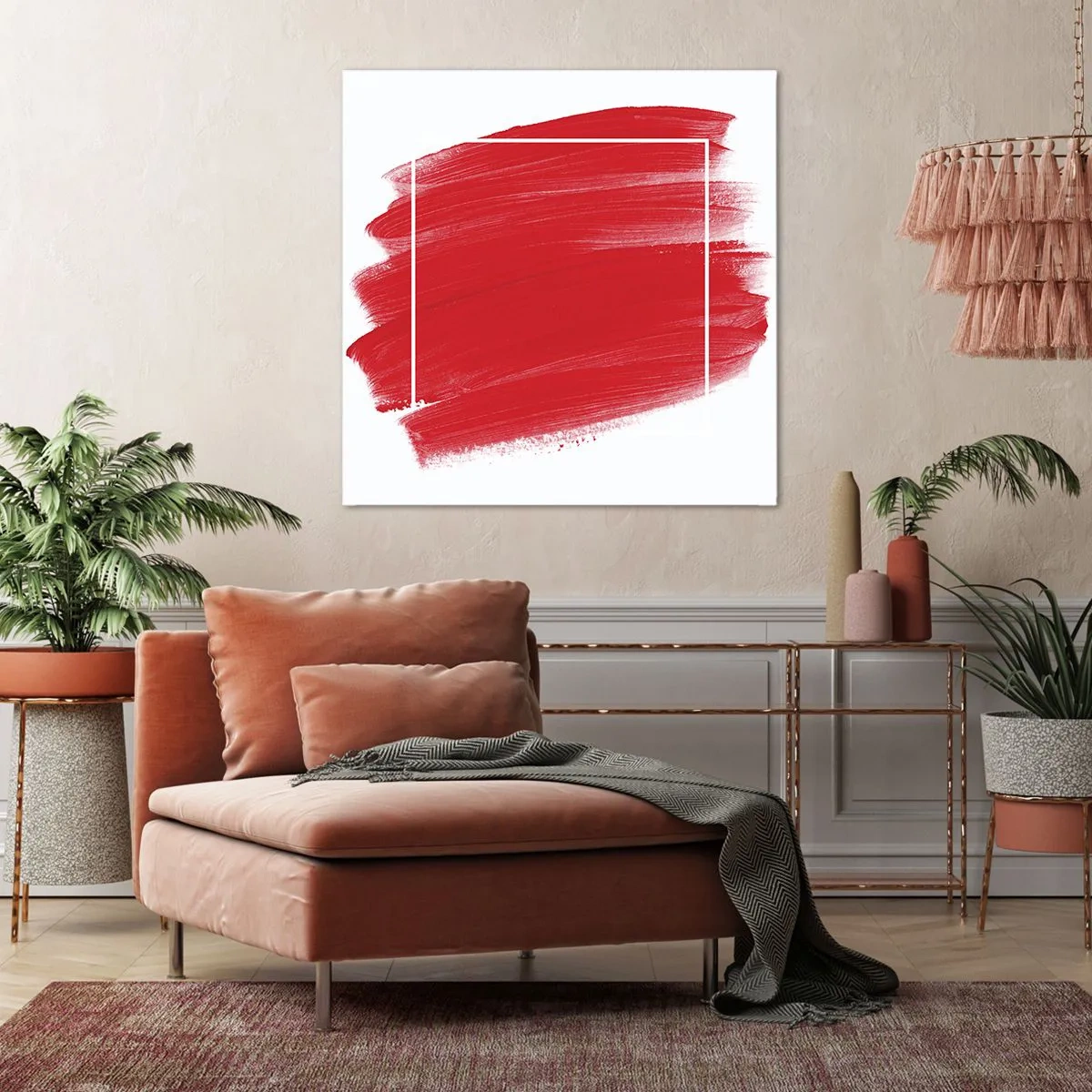 Impression sur toile - Image sur toile - En dehors du cadre - 60x60 cm