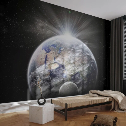 Papier Peint Photo Premium Canvas - En pleine splendeur - Astronomie, Cosmos, Galaxie - 400x280 cm
