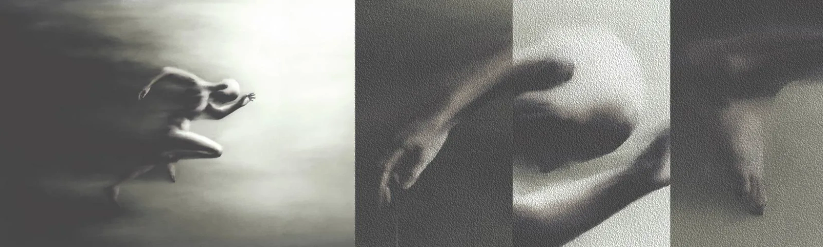 Échantillon de Papier Peint Premium Sand - Inarrêtable - sport, En cours d'exécution, Obscurité - 100x30 cm