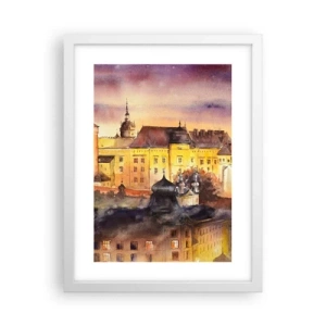 Affiche dans un cadre blanc - Poster - Histoire et conte de fées - 30x40 cm