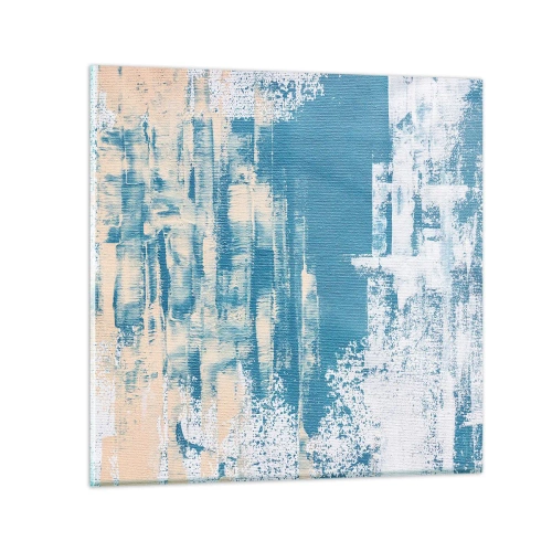 Impression sur verre - Image sur verre - À travers un iceberg - 30x30 cm