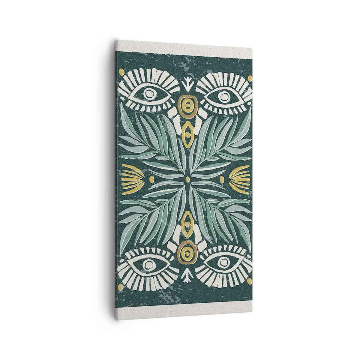 Impression sur toile - Image sur toile - Comme une découpe folklorique - 55x100 cm