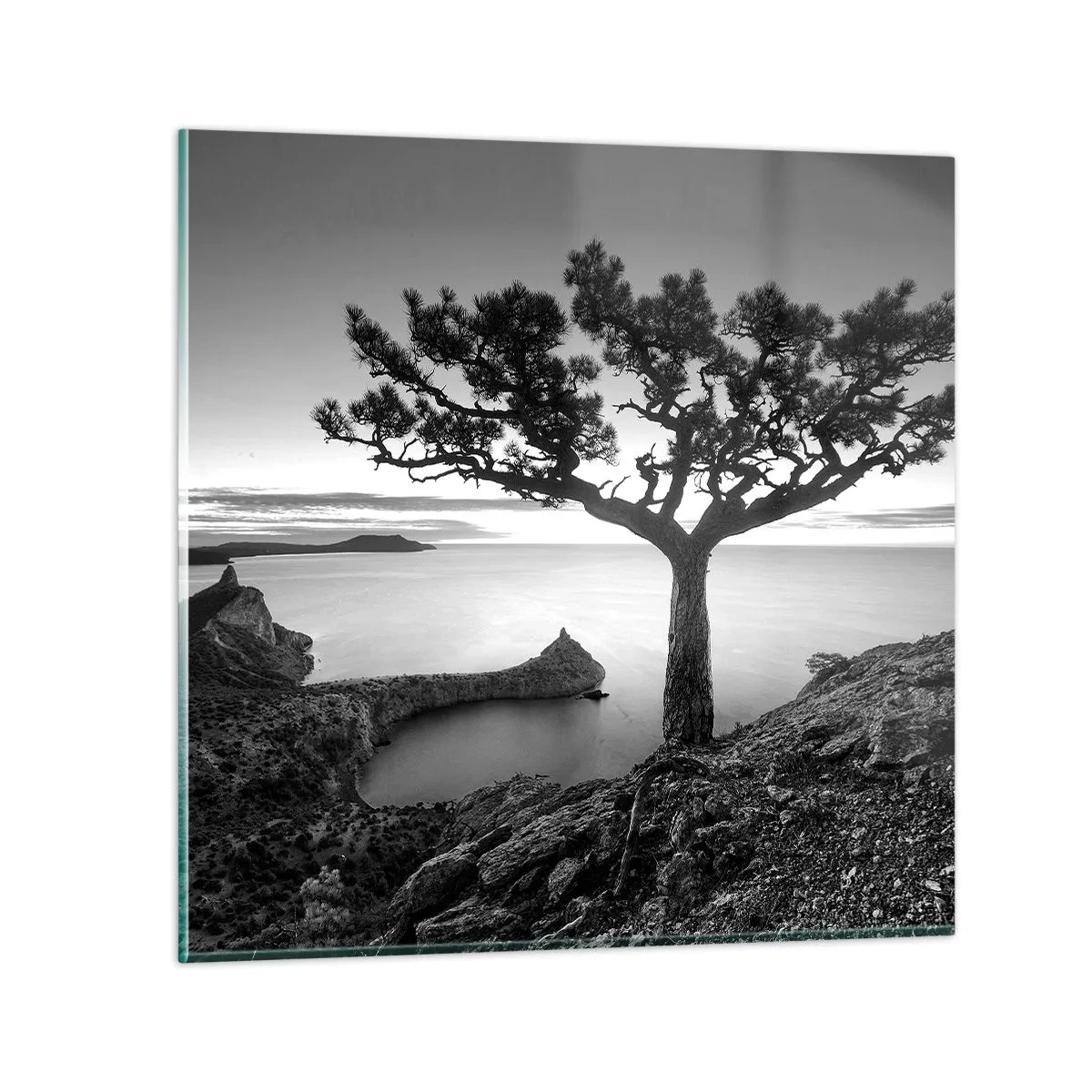 Impression sur verre - Image sur verre - Paix jusqu'à l'horizon - 50x50 cm