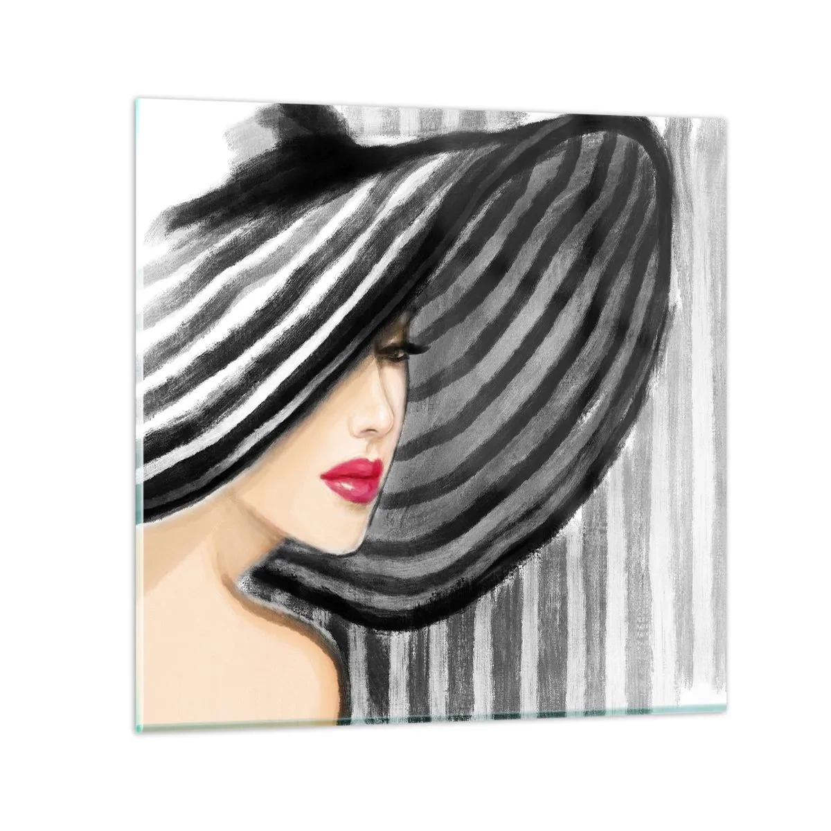 Impression sur verre - Image sur verre - Où te chercher ? - 40x40 cm