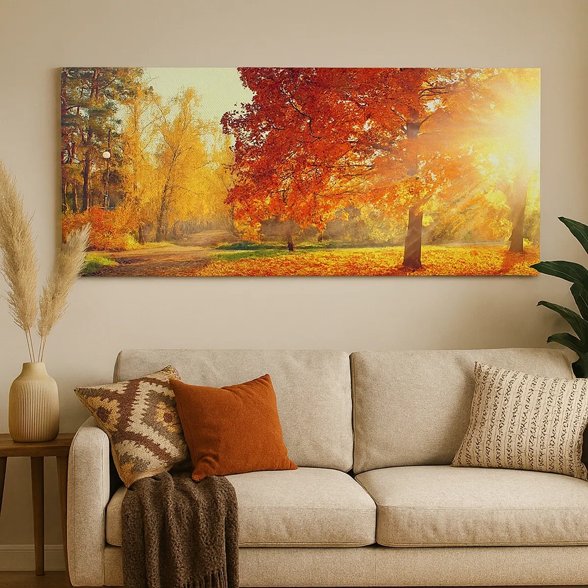 Impression sur toile - Image sur toile - Le roux est beau - 30x30 cm