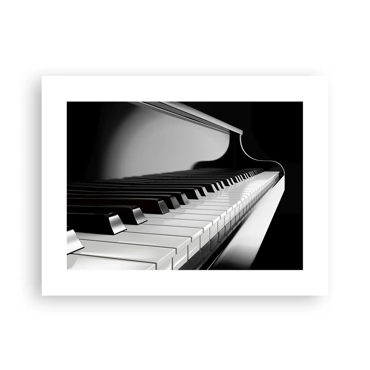 Affiche - Poster - Harmonie des formes et des couleurs - 40x30 cm