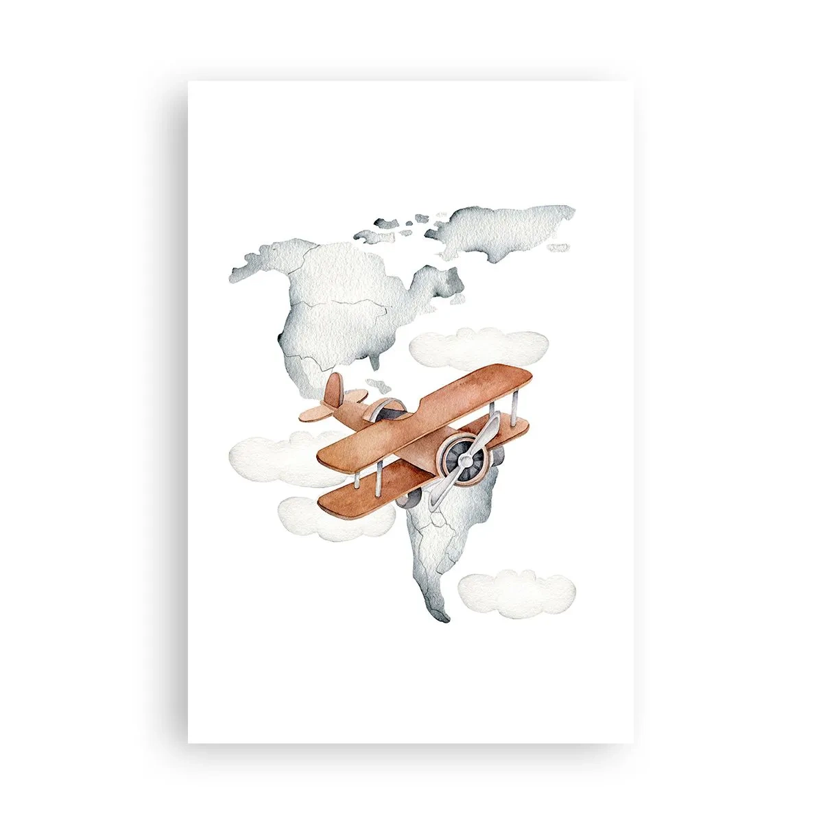 Affiche - Poster - Dans un esprit pionnier - 61x91 cm