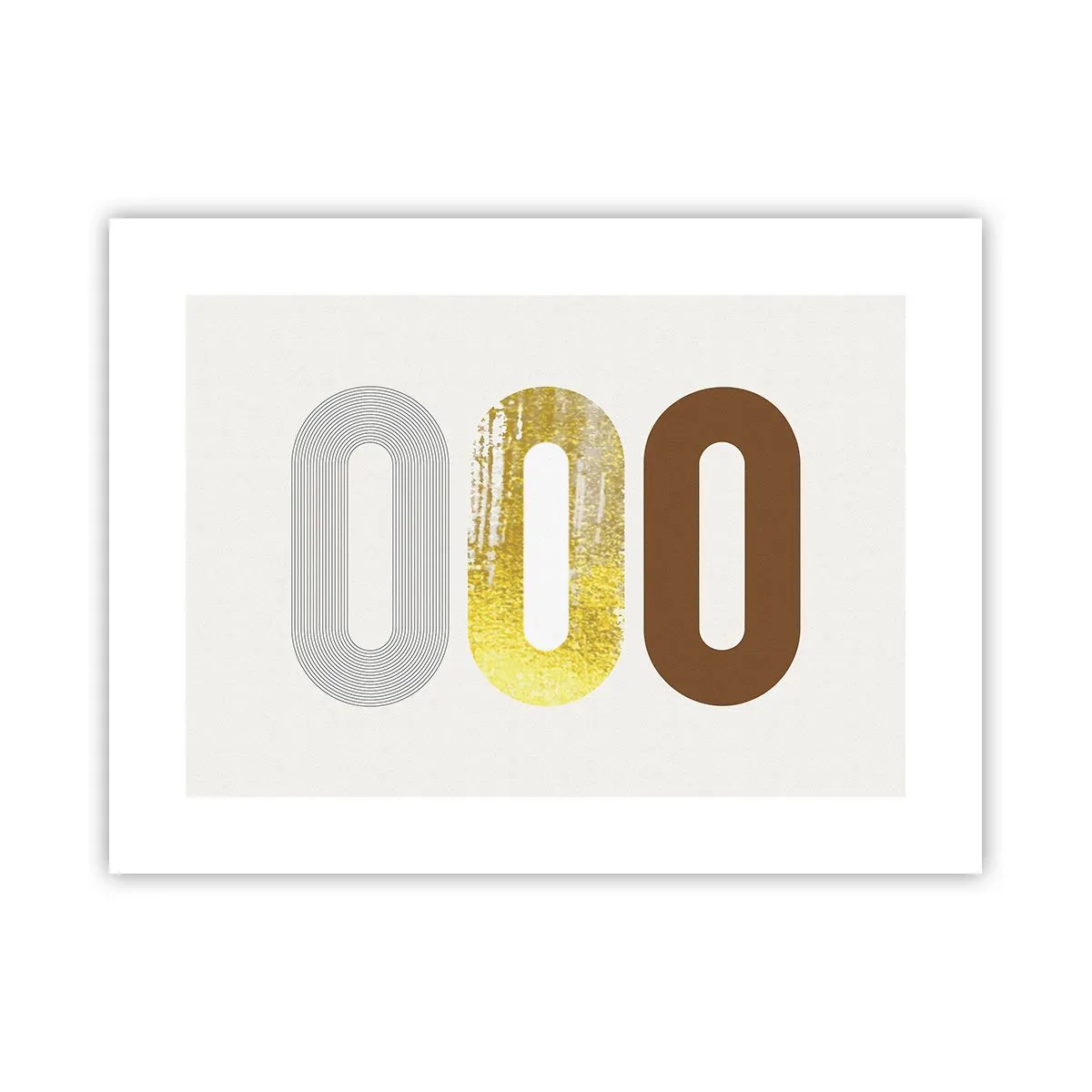 Affiche - Poster - Ooo! - 40x30 cm