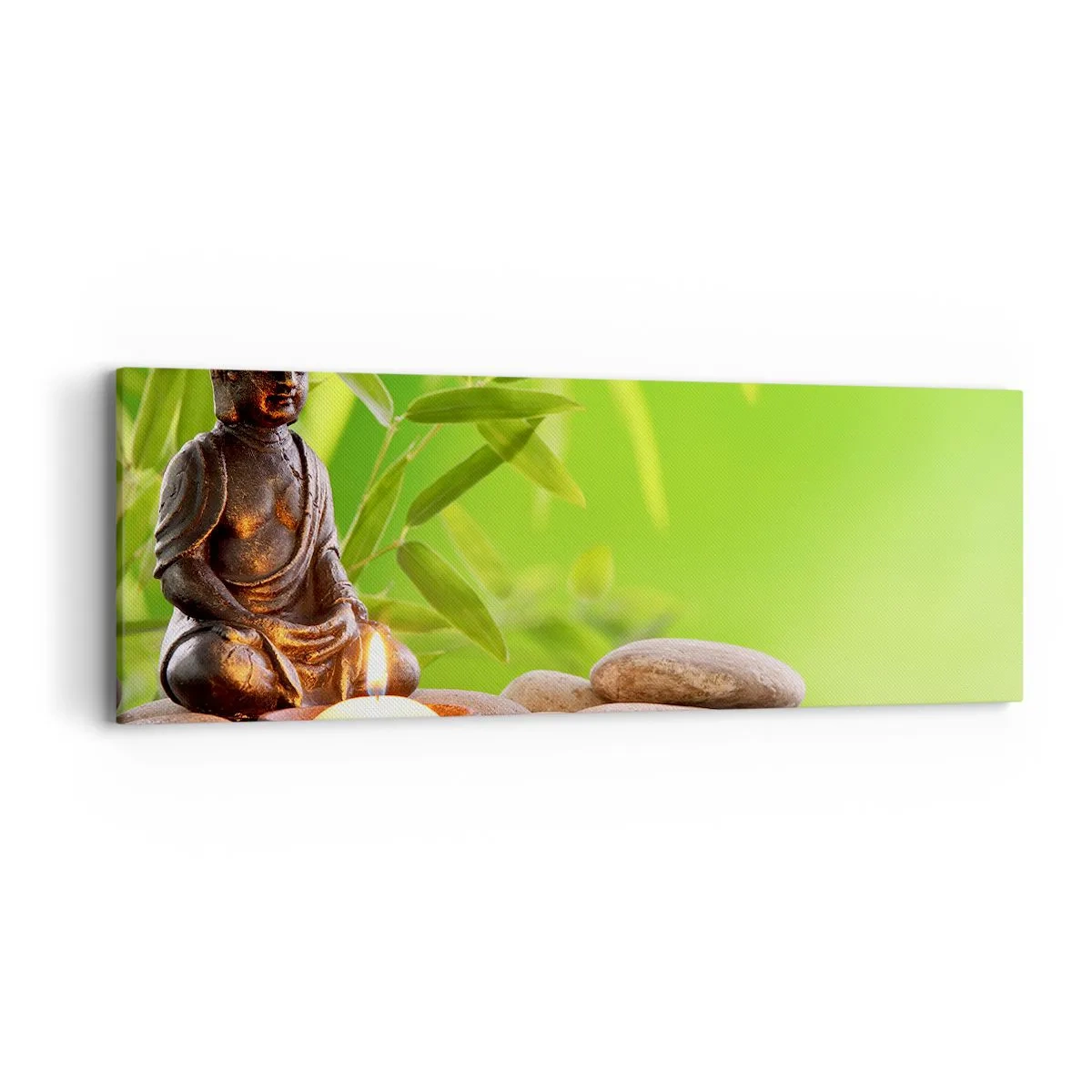 Impression sur toile - Image sur toile - La vie est belle - 90x30 cm