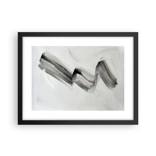 Affiche dans un cadre noir - Poster - Mine de rien pour s'amuser - 40x30 cm