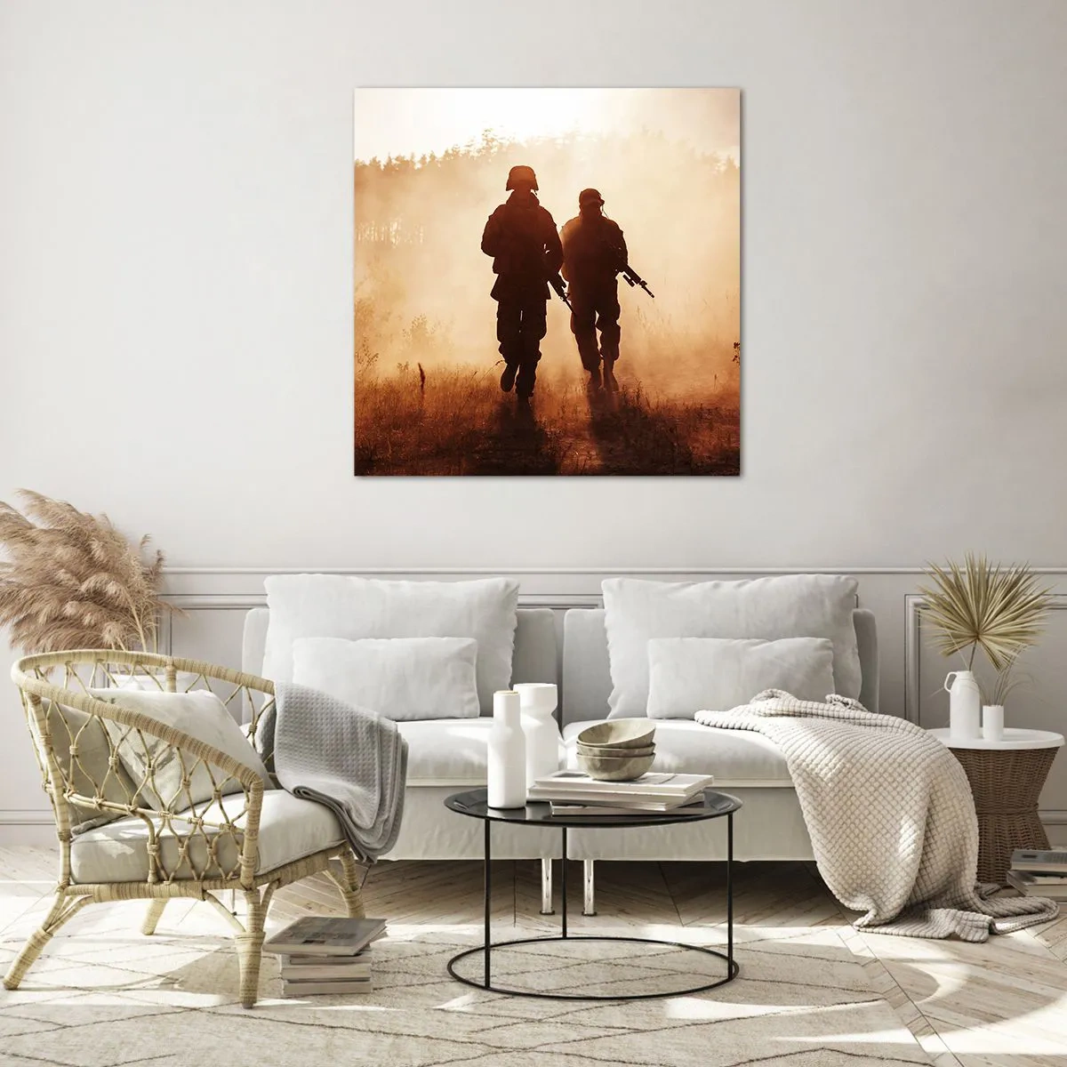 Impression sur verre - Image sur verre - Call of Duty - 60x60 cm