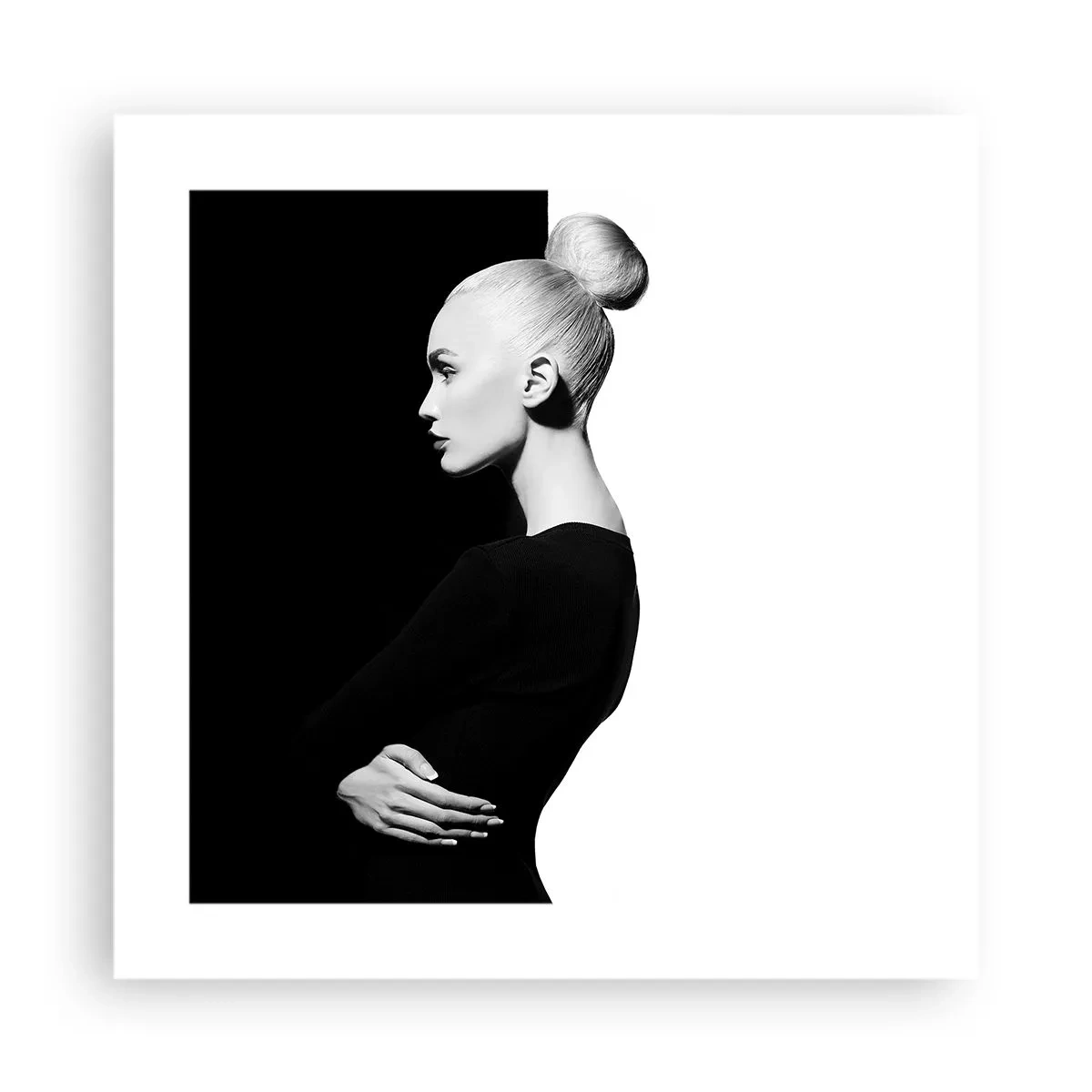 Affiche - Poster - Tout simplement une femme - 40x40 cm